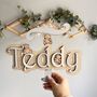 Personalised Name Sign For Kids Wall Initial Door Sign, thumbnail 8 of 12