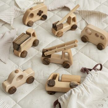 Personalised Wooden Toddler Play Vehicles, 6 of 10