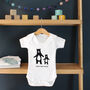 Dance Like Daddy, Father's Day Babygrow, thumbnail 1 of 7
