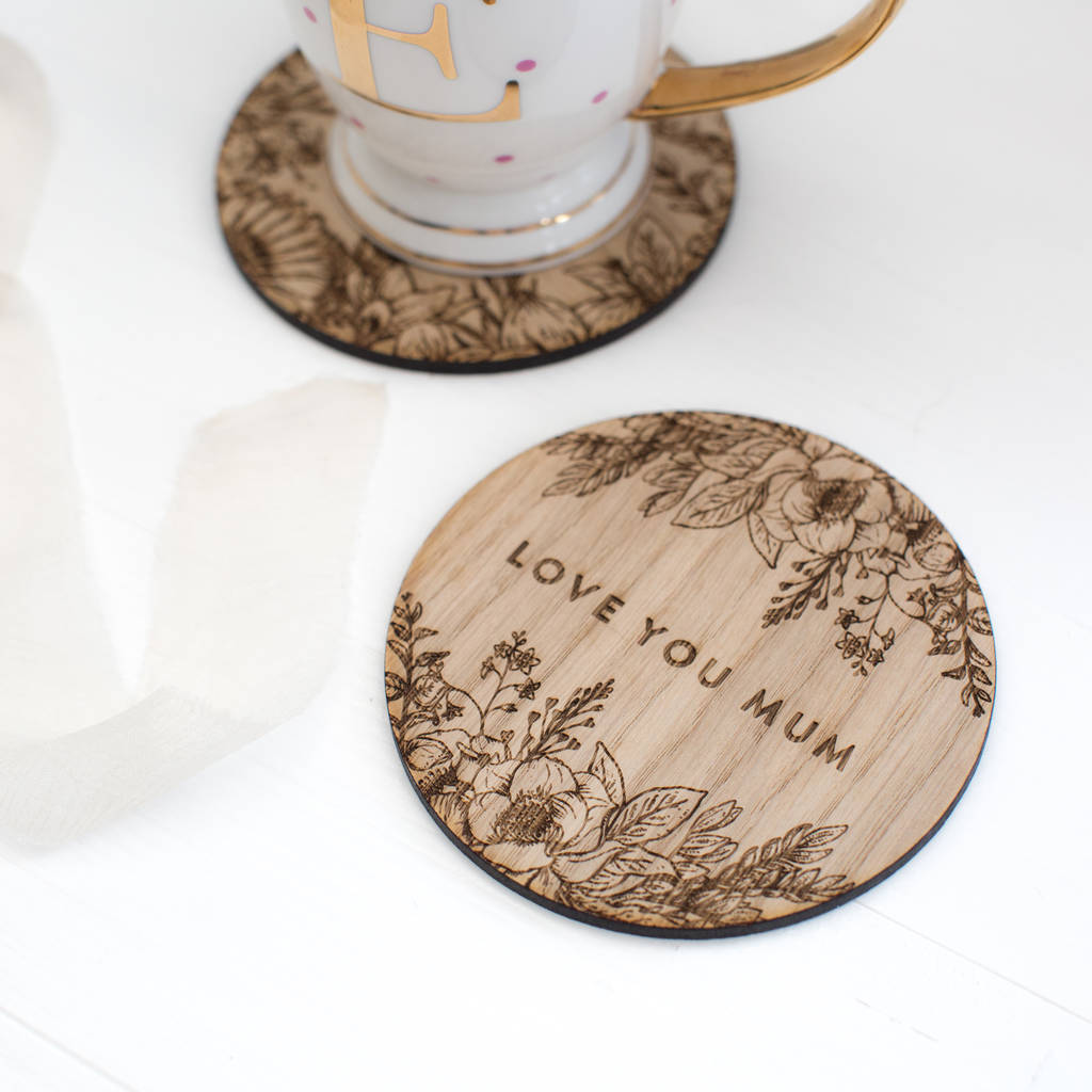 'Love You Mum' Coaster