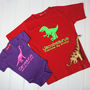Brother And Sister Dinosaur T Shirt And Babygrow Set, thumbnail 12 of 12