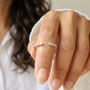 Open Cuff Diamond Ring, thumbnail 1 of 7