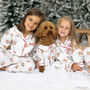 Personalised Dog Santa Christmas Pyjamas, thumbnail 7 of 12