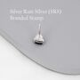 Genuine White Topaz Stud Earrings In Sterling Silver, thumbnail 8 of 12