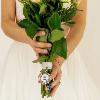 Personalised Handwriting Bridal Bouquet Charm, 2 of 4