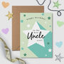Rockstar Uncle Birthday Card, thumbnail 1 of 2