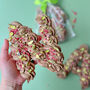 Raspberry And Pistachio Chocolate Truffle Letter, thumbnail 1 of 6