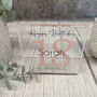 Birthday Acrylic Block Name And Age Milestone Birthday, thumbnail 6 of 6