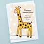 'Baby Giraffe' New Baby Card, thumbnail 1 of 3