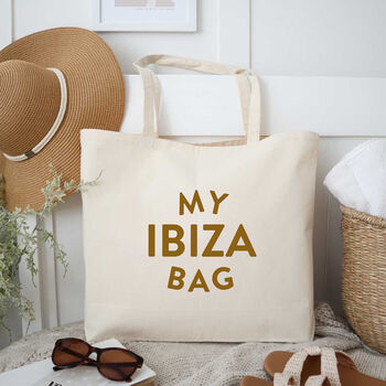 Personalised Holiday Destination Beach Bag, 3 of 5