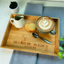 Personalised Take A Break Coffee Or Tea Tray, thumbnail 1 of 1