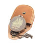 Rose London Compass With Wooden Box Or Leather Case, thumbnail 1 of 9