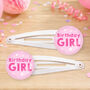 Birthday Girl Hair Clips, thumbnail 2 of 3