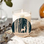 Personalised Gift Stag Scented Christmas Candle, thumbnail 1 of 10