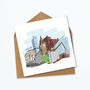 Personalised Manchester Greeting Card, Skyline Print, thumbnail 3 of 5