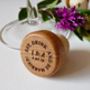 Personalised Natural Wine Bottle Stopper, thumbnail 4 of 6