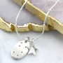 Personalised Constellation Silver Charm Necklace, thumbnail 3 of 4