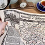 Yorkshire Map Tea Towel, thumbnail 3 of 12