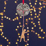 Lasso The Moon Christmas Decoration, thumbnail 6 of 6