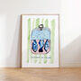 Sardines à L'huile Illustrated Art Print, thumbnail 4 of 6