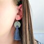 Handmade Tassel Earrings, thumbnail 7 of 12