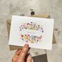 Wildflower Meadow Thank You Cards, thumbnail 4 of 7