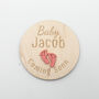 Baby Name Feet Plaque Coming Soon Sign Acrylic, thumbnail 6 of 12