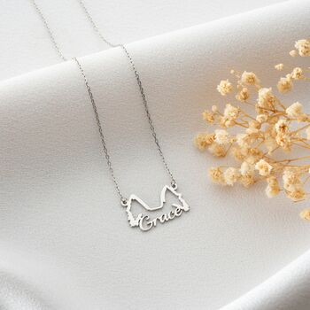 Dog Ear Name Necklace, 6 of 11