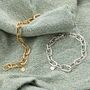 Chunky Hinged Link Charm Bracelet, Sterling Silver, thumbnail 7 of 10