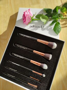 The Signature Set, Personalised Makeup Brush Set, 2 of 11