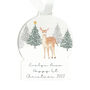 Personalised A Winter's Night Acrylic Snowglobe Hanging Decoration Gift Boxed, thumbnail 4 of 4