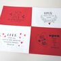 Valentines Day Gift Open When Envelopes, thumbnail 3 of 6