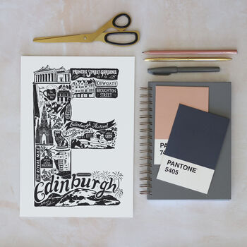 Best Of Edinburgh Graduation Print, 5 of 5