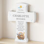 Personalised Noahs Ark Cross Wooden Ornament, thumbnail 5 of 5