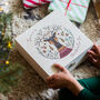 Personalised Reindeer Christmas Eve Wooden Box, thumbnail 1 of 9