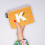 3D Personalised Initial Purse Medium, thumbnail 4 of 5
