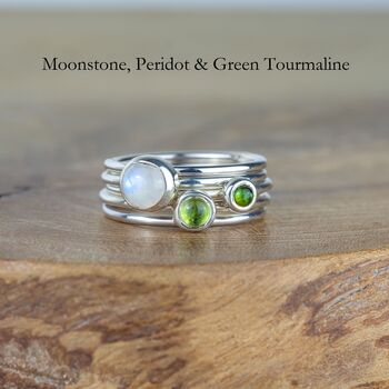 Create Your Own Gemstone Stacking Ring, 5 of 12