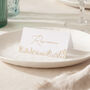Meadow Foiled Wedding Place Name Cards, thumbnail 2 of 2