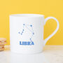 Libra Constellation China Mug, thumbnail 3 of 8