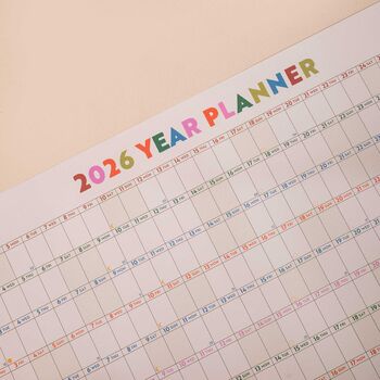 2026 Year Wall Planner | Landscape | Play Nice Arches, 2 of 8