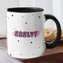 Cute Girly Birthday Polka Dot Mug Gift For Her, thumbnail 2 of 2
