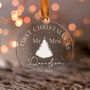 Personalised First Christmas Married 2022 Bauble, thumbnail 8 of 11
