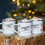 Personalised Christmas Cookies Family Mug Set, thumbnail 3 of 8