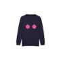 Baubles Sweatshirt | Navy, thumbnail 1 of 2