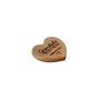 'Grandad's Kitchen Seasoned With Love' Oak Heart Magnet, thumbnail 3 of 3