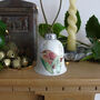 Wren And Snowdrops Bone China Bell Decoration, thumbnail 2 of 7