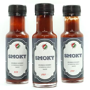'Smoky' Bourbon Whiskey And Chipotle Chilli Sauce, 4 of 4