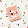 Mini Pink Stork Baby Girl Card, thumbnail 3 of 4