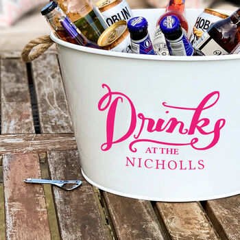 Personalised Drinks Bucket, 11 of 12