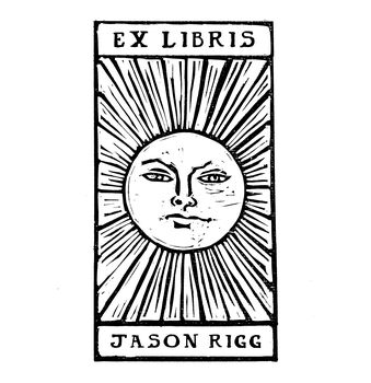 Ex Libris Stamp – Sun, 3 of 6